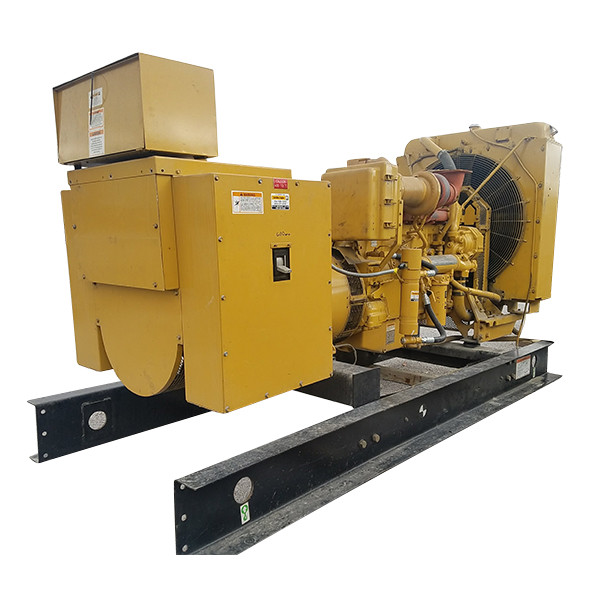 1997 400 KW Caterpillar 3406 Diesel Generator 480 Volts 587 HP 590 Hours