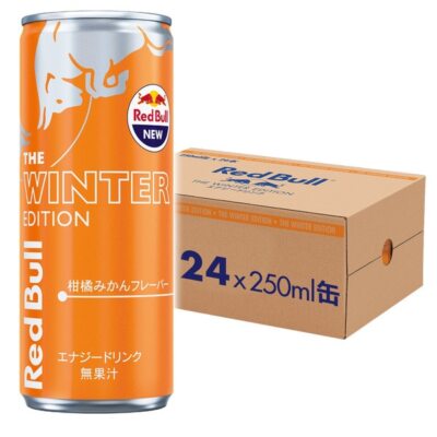 Red Bull Winter Edition 24本×2　48本セット Red Bull Energy Drink winter edition citrus orange Flavor