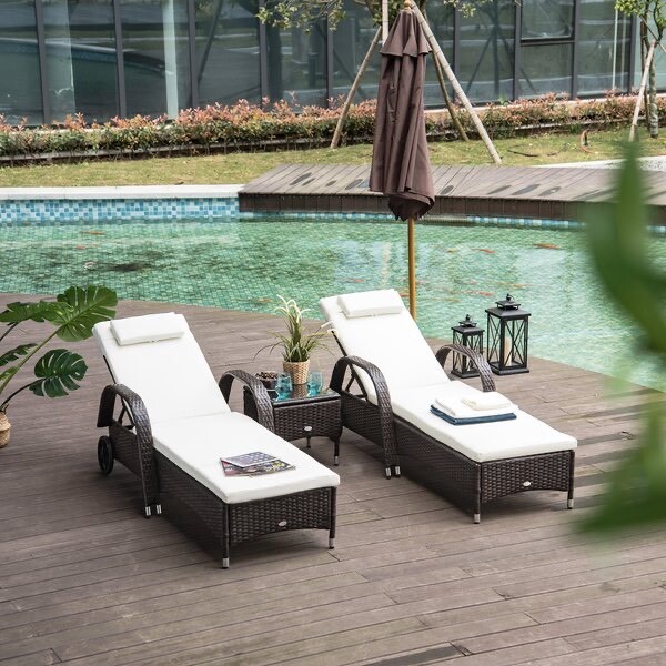 Rattan Sun Lounger for sale in UK View 69 bargains