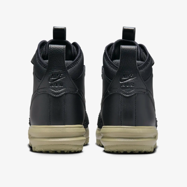 Pre-owned Nike Lunar Force 1 Duckboot Shoes 'black/neutral Olive' (dz5320-001)