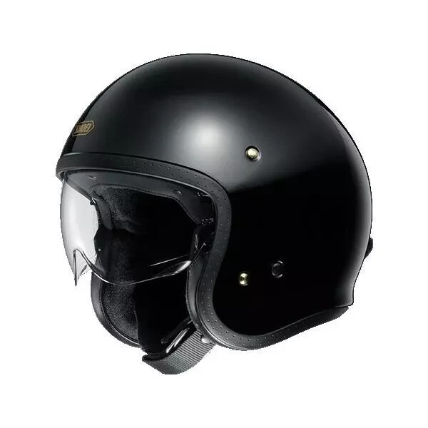 SHOEI J・O Lサイズ ブラック(ショウエイ) Shoei J O Black Open Face Scooter Motorcycle Jet Helmet Size