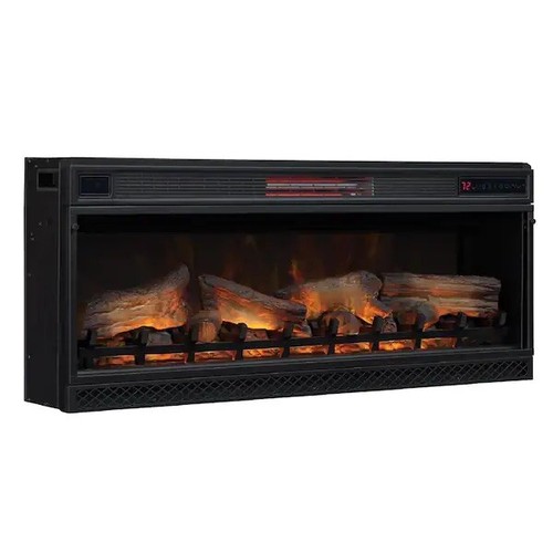 Classic Flame Electric Fireplace 42-in 120-V Ventless Infrared W/ Safer Plug