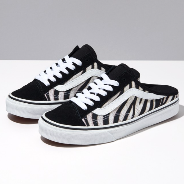 Кроссовки без задника Vans Animal Print Style 36 Zibra- VN0A7Q5YZBR Expeditedship