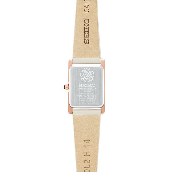 Pre-owned Seiko Selection Women's Watch Solar Leather Belt White Stpr076 Nano・universe