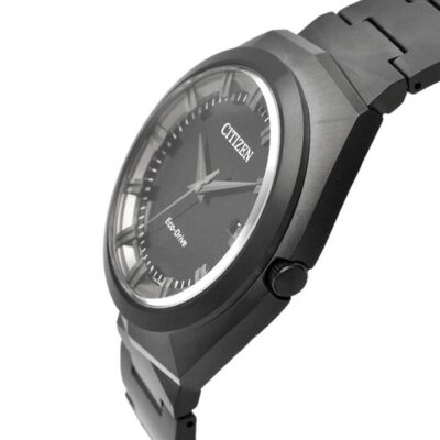 Pre-owned Citizen Creative Lab Bn1015-52e Black Eco-drive 365 Solar Men's Watch In Box