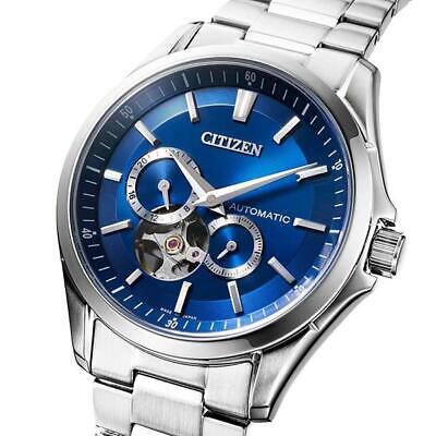 Pre-owned Citizen Np1010-78l  Collection Mechanical Open Heart Made In Japan