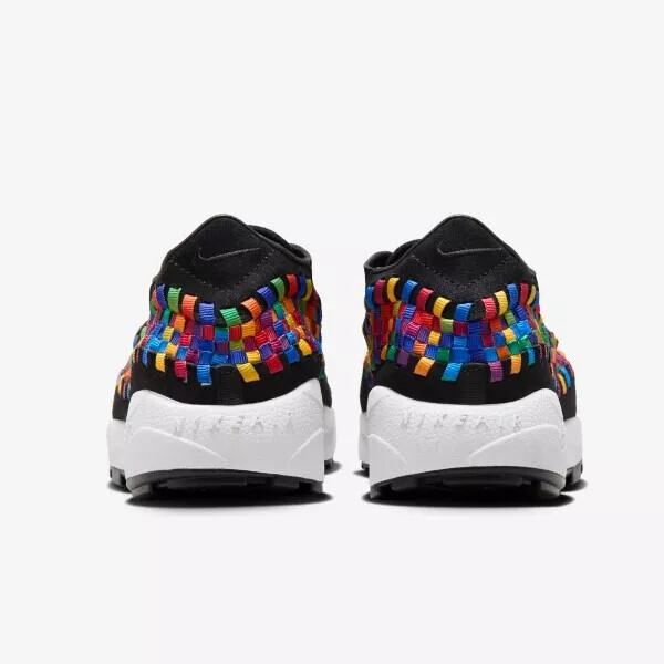 Pre-owned Nike Wmns Air Footscape Woven Black Multi-color Fb1959-002 Women's Size In Multicolor
