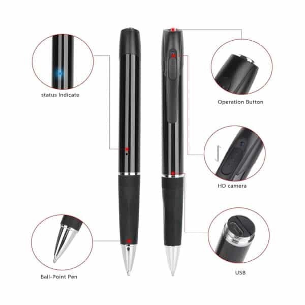Hidden Cam Pocket Pen Camera 1080P HD 32GB Mini Video Recorder DVR Security USB - Image 33