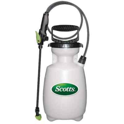 Scotts 1 Gallon Multi Sprayer 3 Spray Lawn Garden Water Plant Pump Wand Nozzle
