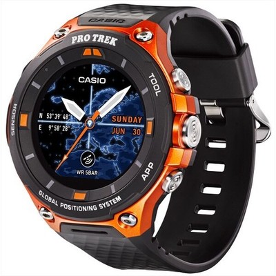 CASIO PRO TREK Smart WSD-F20-RG GPS Android Wear Wi-Fi Bluetooth Smart Watch