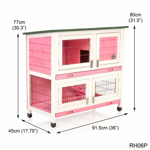 rabbit hutch 4ft pink. New flat pack in Aylsham, Norfolk Gumtree