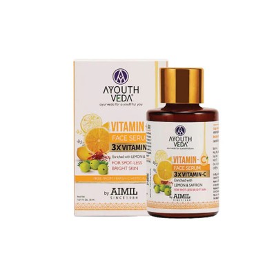 AYOUTHVEDA AYOUTH VEDA VITAMIN C FACE SERUM 30 ML
