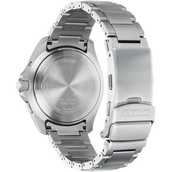 Pre-owned Citizen At6080-53l Promaster Land Ecodrive At608053l Titanium Solar Men's Watch