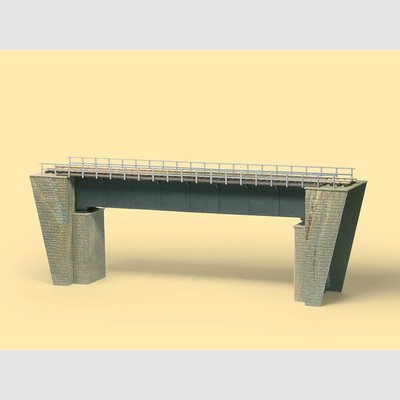 Ponte ferroviario con muraglioni laterali Art. Auhagen 11341