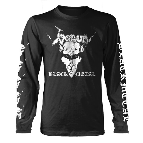 VENOM BLACK METAL (WHITE) LONG SLEEVE SHIRT | eBay