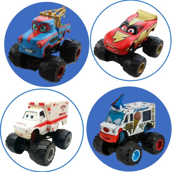 S Monster Truck Dr. Feel Bad Ambulance I Mater Diecast Toy