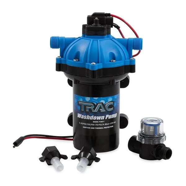 TRAC Washdown Pump T10077 69381 5.3 GPM 70 PSI Marine