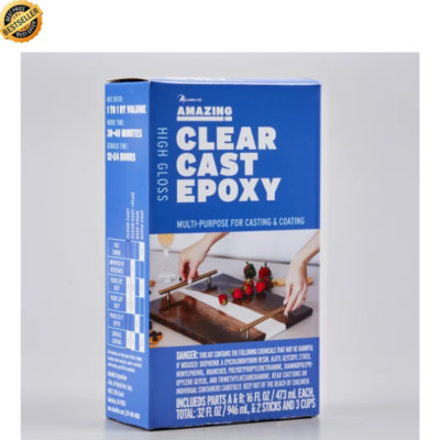 Alumilite Amazing Clear Cast Epoxy Resin, 32 Oz - Free & Fast Delivery