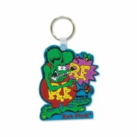 Rat Fink green rat Schlüsselanhänger Ed Roth Key Ring Mooneyes Oldschool V8 Race