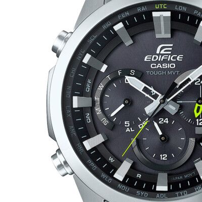 Pre-owned Casio Edifice Eqw-t630jd-1ajf Black Sporty Solar Men's Watch In Box
