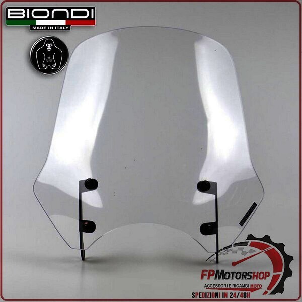 CUPOLINO PARABREZZA MOTO PER YAMAHA XSR 700/900 2021 TRASPARENTE BIONDI 8010420