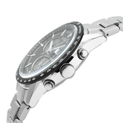 Pre-owned Citizen Collection Eco-drive Bl5594-59e Black Chronograph Men's Watch In Box