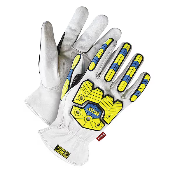 BDG Arc Tek A5 Cut Resistant Leather Gloves 3XL Goatskin Padded Palm