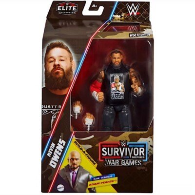 Kevin Owens WWE Mattel Elite Survivor Series 2024 Wrestling Action Figure