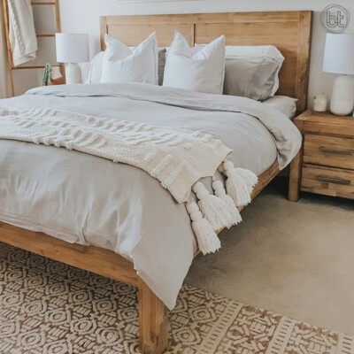 Quilt Doona Cover Bamboo Textiles Dreamtime King Size Set + FREE Tracked Au Post