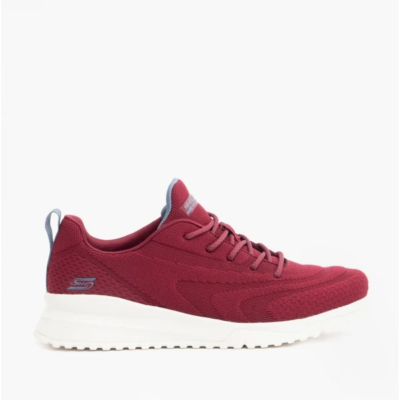 Skechers Womens Bobs Squad 3 Ladies Trainers DF Burgundy UK 2 US 5 REFSSS626
