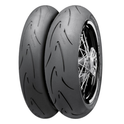 Continental Attack SM Evo - 150/60 R17 66(H), TL Rear Motorcycle Tire