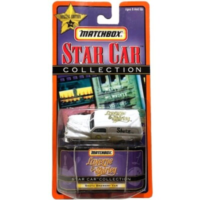 MATCHBOX - STAR CAR COLLECTION  - LAVERNE & SHIRLEY - SHOTZ BREWERY VAN
