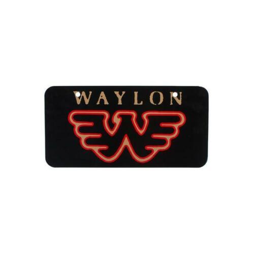 Waylon Jennings Classic Country Flying W License Plate