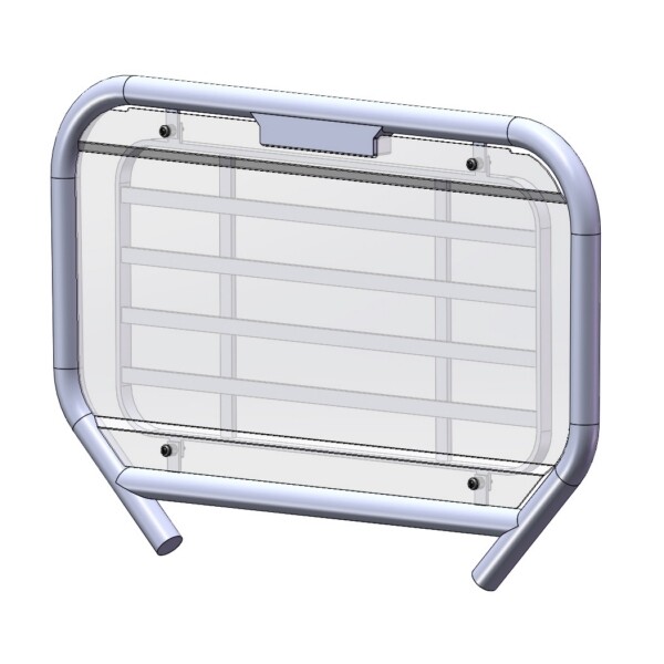 Direction 2 - MULESXWS1003 - Rear Windshield, 1/8in. - MR10 Lexan ...