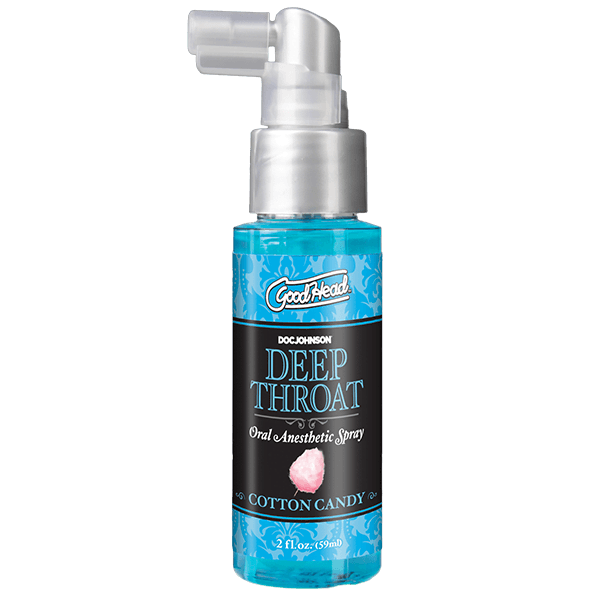 GoodHead Deep Throat Oral Anesthetic Spray 59ml - Cotton Candy