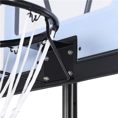Basketball Hoop System Portable 7.2-9.2FT Height-Adjustable for Youth Outdoor