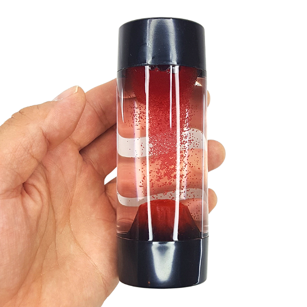 Volcano Double Water Tower Visual Sensory Fidget Toy Liquid Motion
