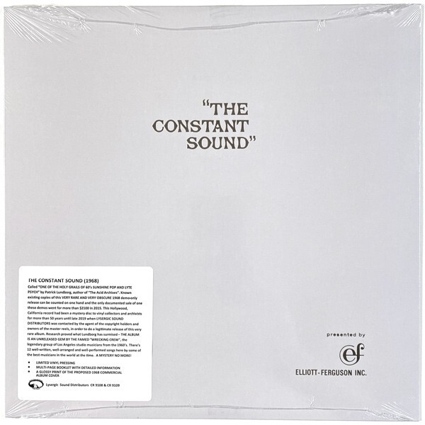 米LP The Constant Sound The Constant Sound CR9108 Lysergic Sound Distr 未開封 /00260 The Constant Sound – The Constant Sound – Vinyl (LP, Album +
