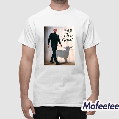Andy Savage Pep Guardiola Pep The Goat Shirt,  Classic T-Shirt, S-5Xl