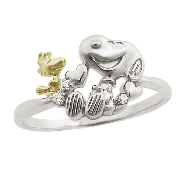 ズニ族AndreLonjosee作 Woodstock Silver Ring Peanuts Snoopy Silver Ring Snoopy & Woodstock HAHAHA Japan New | eBay