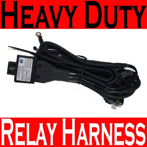 9004 9007 HB1 HB5 Relay Wiring Harness Wire Upgrade For Bi-Xenon Hi/Lo HID Kit