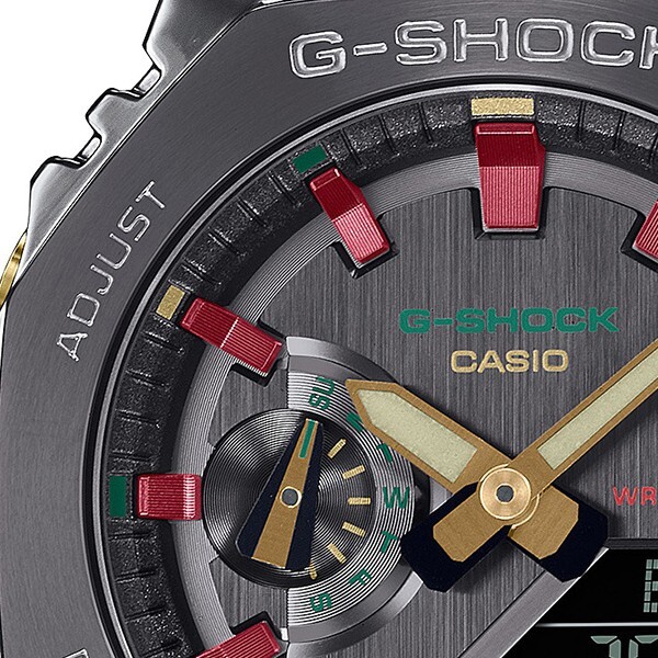 Pre-owned G-shock Casio  Gm-2100ch-1ajf Precious Heart Selection Metal Covered Men Watch