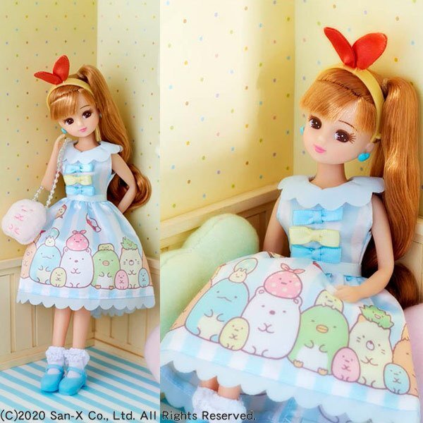 Licca╰(*´︶`*)╯♡ 。 TAKARA TOMY Licca-chan LD-08 Chiikawa Lover Licca-chan