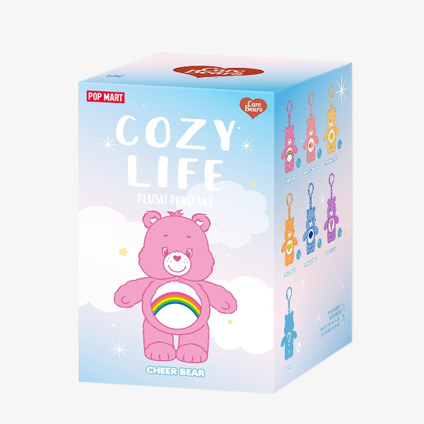 popmart Care Bears Cozy Life シリーズ ❶ Care Bears Cozy Life Series-Quicksand Plush Pendant Blind