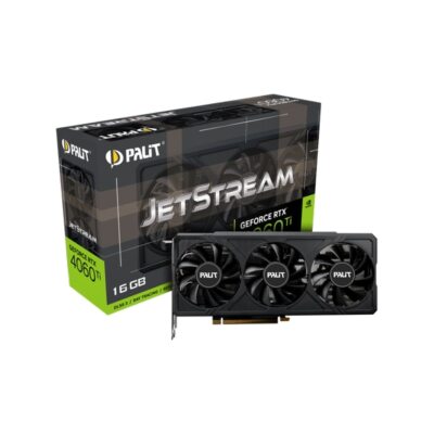 Video Card PALIT GEFORCE RTX 4060 TI JETSTREAM 16GB GDDR6 128 bit PCIE 4.0