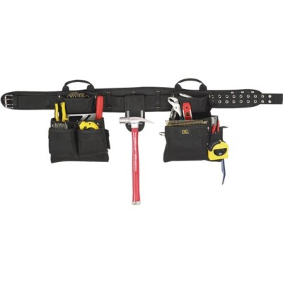 CLC 17-Pocket Ballistic Poly Carpenter Apron System (4-Piece) x 1 pk