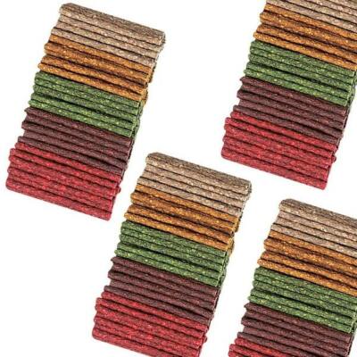400 Rinderhaut Salamirollen, 12,5 cm Kaustick / Kaurolle mix  - Hunde   500799