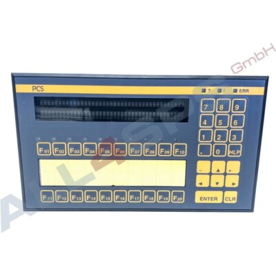 LAUER OPERATOR PANEL, EUROTERMINAL, PCS 600, PCS600FZ NEU
