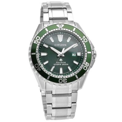 Pre-owned Citizen Bn0199-53x Promaster Marine Series Eco Driver Men's Watch Japan