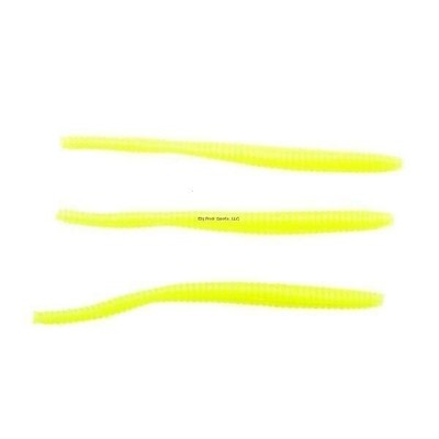 Berkley PowerBait Floating Trout Worm Soft Bait 3 In Chartreuse 15/Pk PBHFTW3-CH